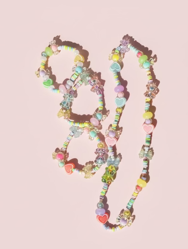 Decora candy necklace and bracelets bundle🍭