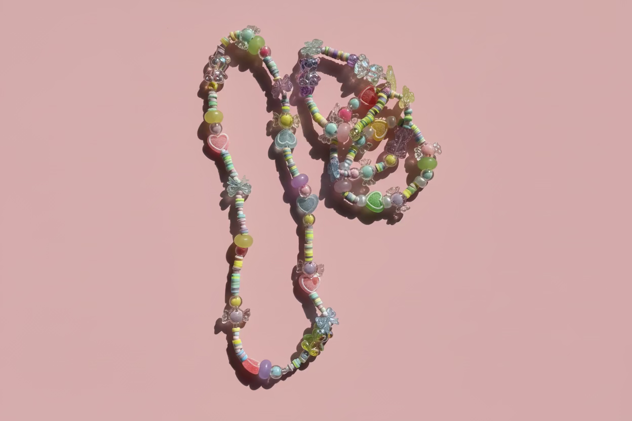 Decora candy necklace and bracelets bundle🍭